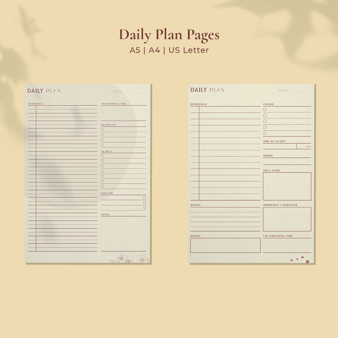Printables, Daily Planner, Printable Weekly Planner, Printable Calendars, Monthly Planners, Habit Tracker